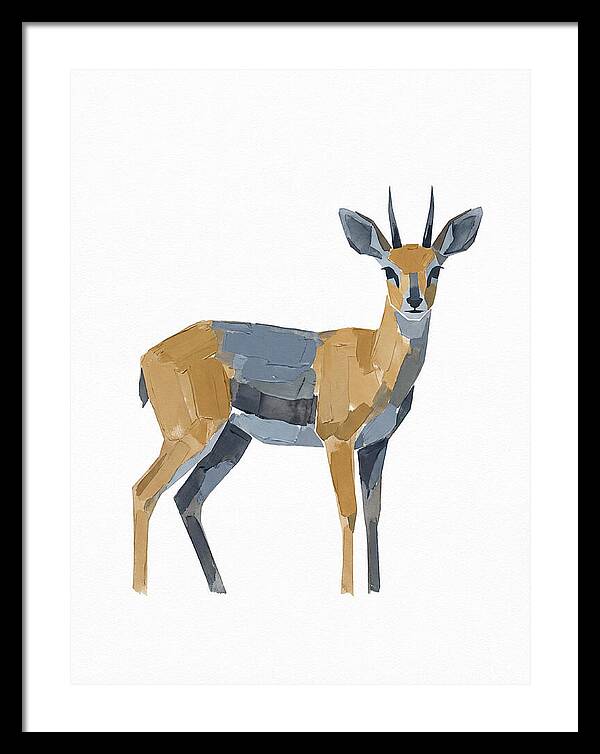 Steenbok In Minimalist Style