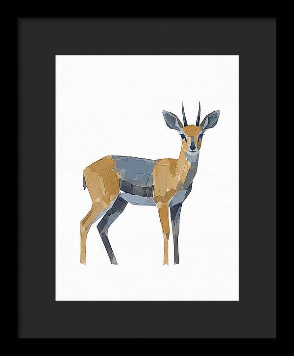 Steenbok In Minimalist Style