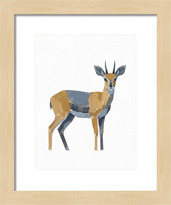 Steenbok In Minimalist Style