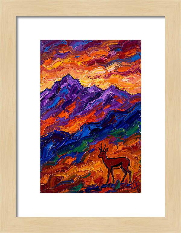 Steenbok In Vibrant Landscape