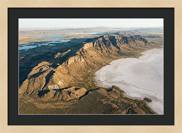 Steens Mountain And Alvord Desert View