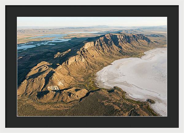 Steens Mountain And Alvord Desert View