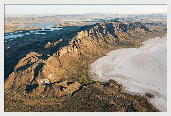 Steens Mountain And Alvord Desert View