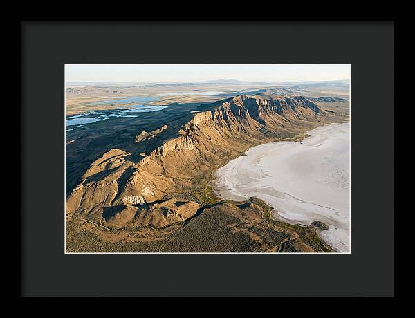 Steens Mountain And Alvord Desert View