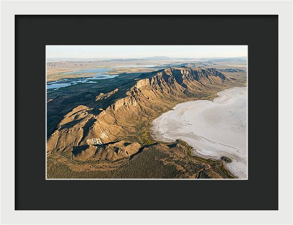 Steens Mountain And Alvord Desert View