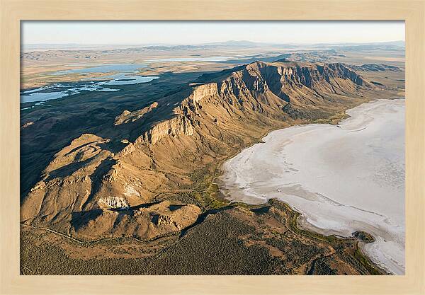 Steens Mountain And Alvord Desert View