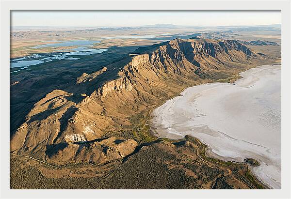 Steens Mountain And Alvord Desert View