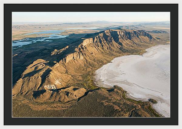 Steens Mountain And Alvord Desert View