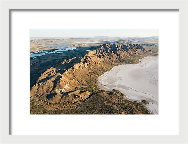 Steens Mountain And Alvord Desert View