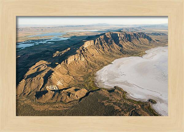 Steens Mountain And Alvord Desert View