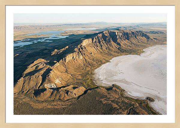 Steens Mountain And Alvord Desert View