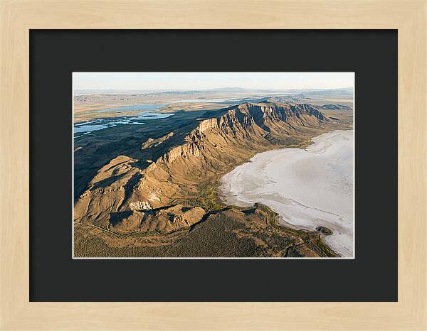 Steens Mountain And Alvord Desert View
