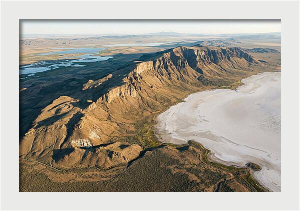 Steens Mountain And Alvord Desert View