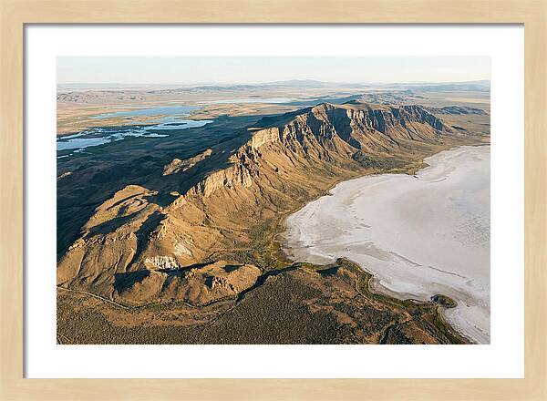 Steens Mountain And Alvord Desert View