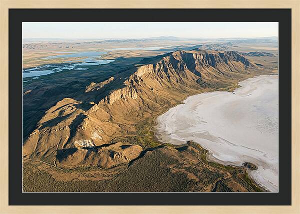Steens Mountain And Alvord Desert View