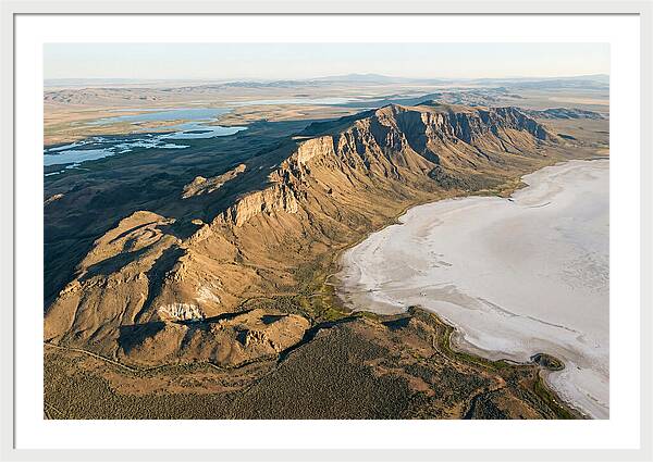 Steens Mountain And Alvord Desert View