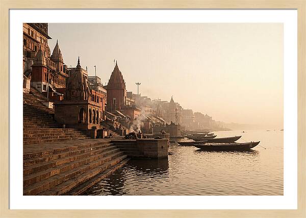 Stepped Architecture By The Holy River