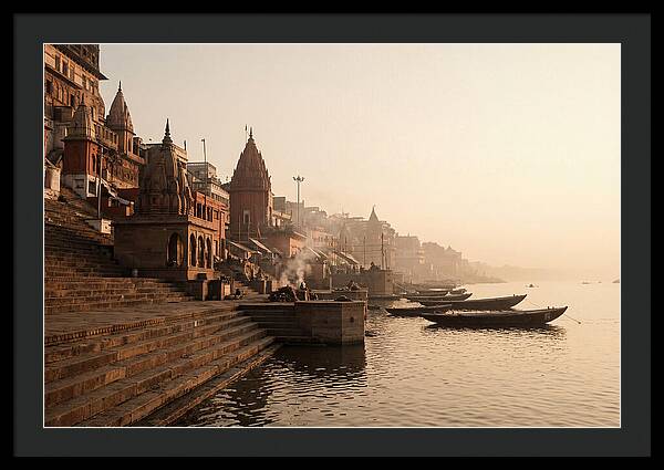 Stepped Architecture By The Holy River