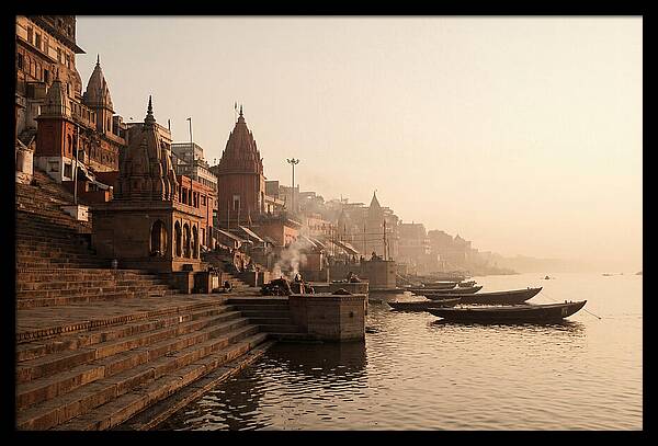 Stepped Architecture By The Holy River