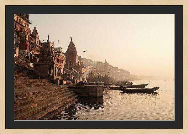 Stepped Architecture By The Holy River