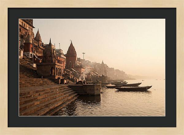 Stepped Architecture By The Holy River