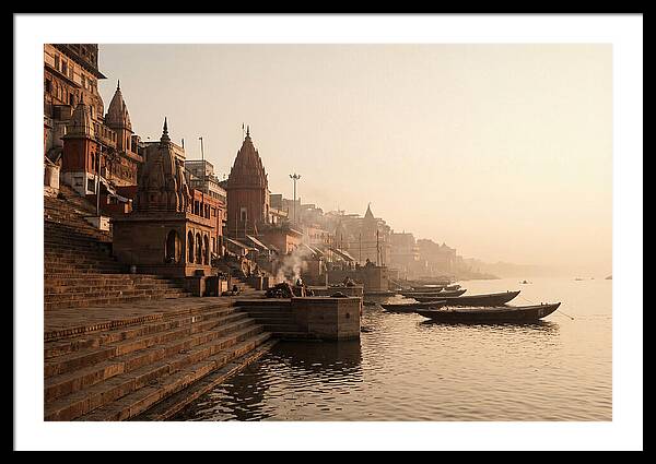 Stepped Architecture By The Holy River