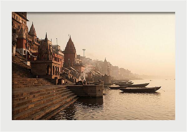 Stepped Architecture By The Holy River