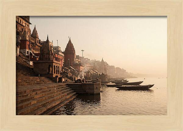 Stepped Architecture By The Holy River