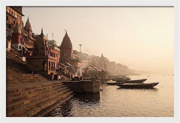 Stepped Architecture By The Holy River