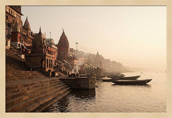 Stepped Architecture By The Holy River