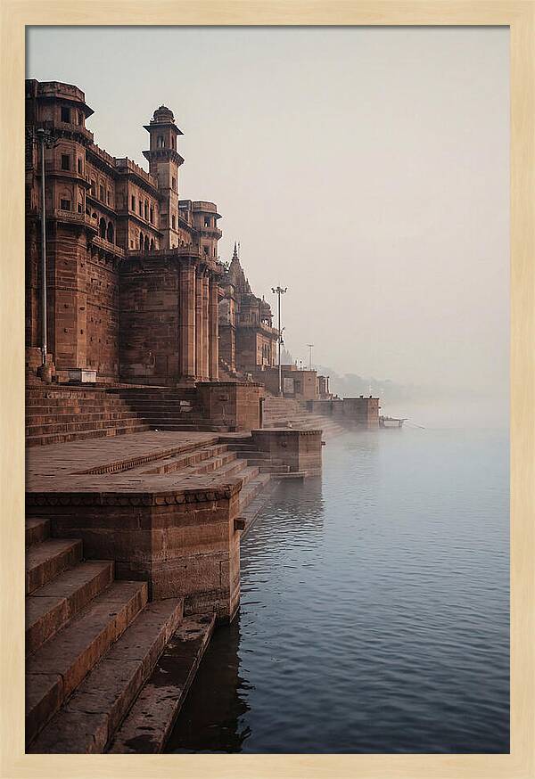 Stepped Architecture By The River