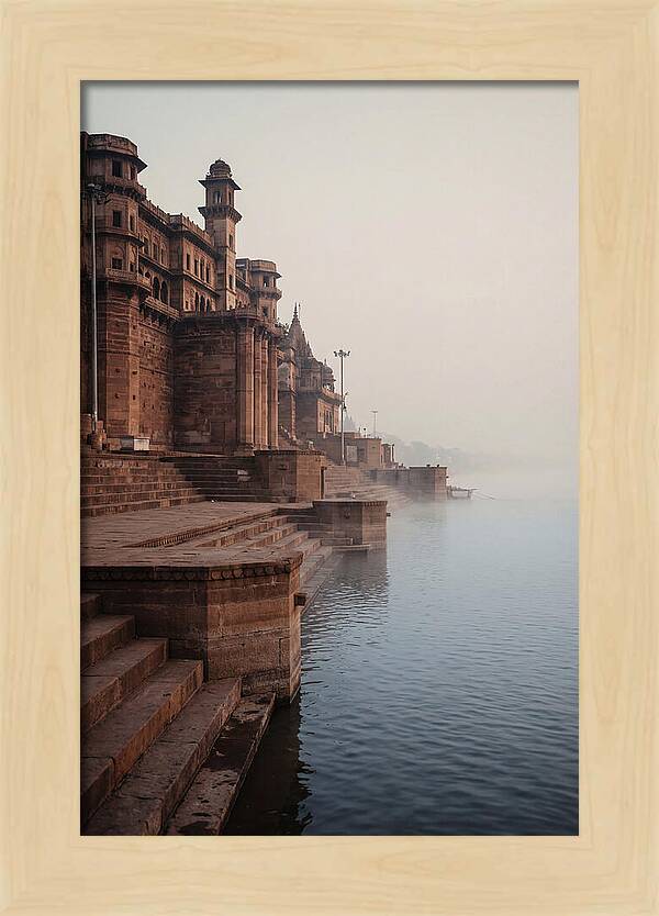 Stepped Architecture By The River
