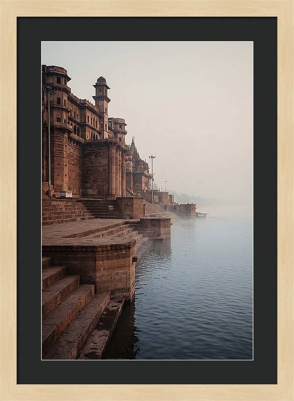 Stepped Architecture By The River