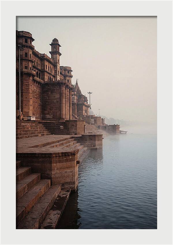 Stepped Architecture By The River