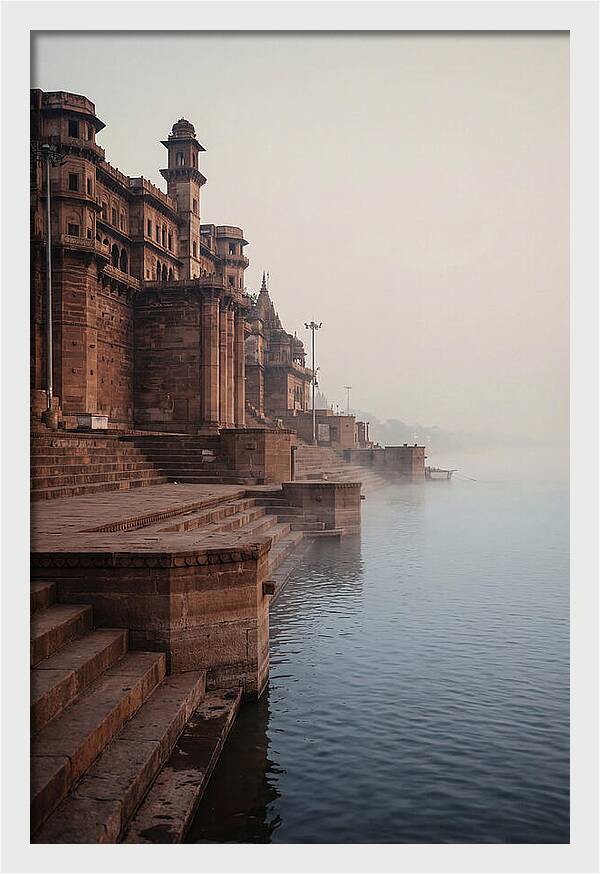 Stepped Architecture By The River