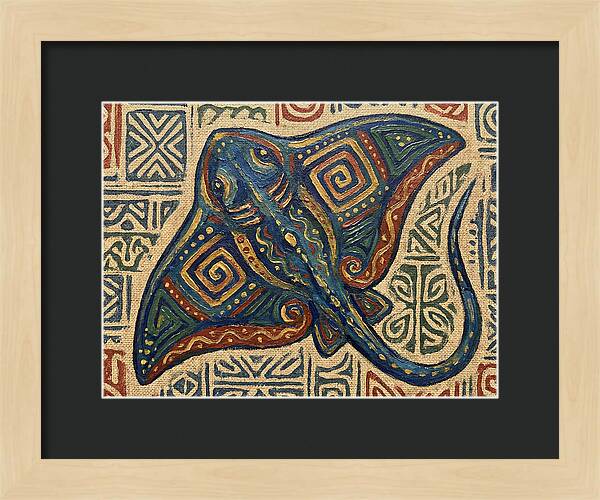 Stingray Folk Art