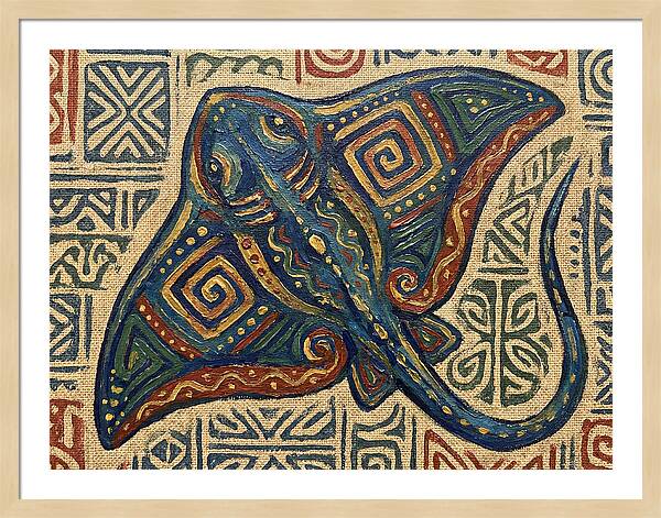 Stingray Folk Art