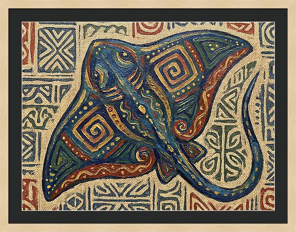 Stingray Folk Art