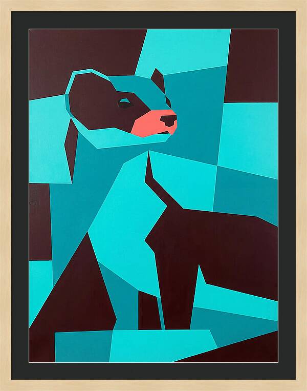 Stoat In Geometric Harmony