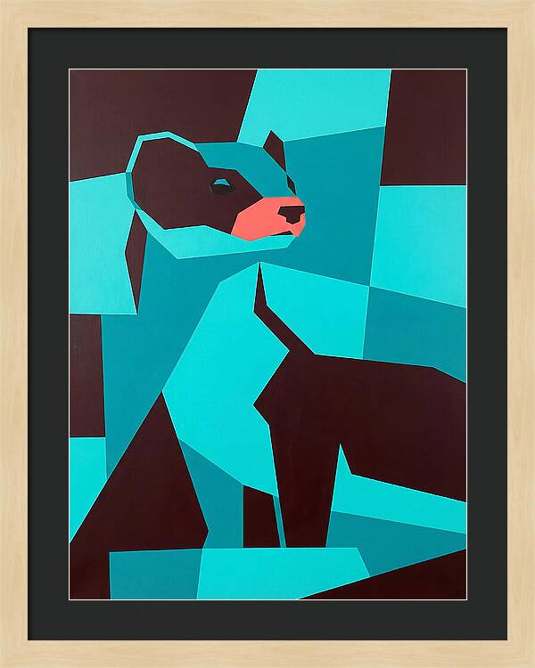 Stoat In Geometric Harmony