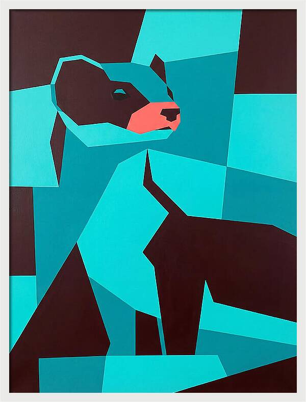 Stoat In Geometric Harmony