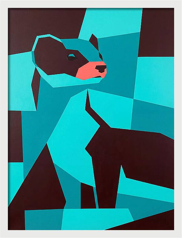 Stoat In Geometric Harmony