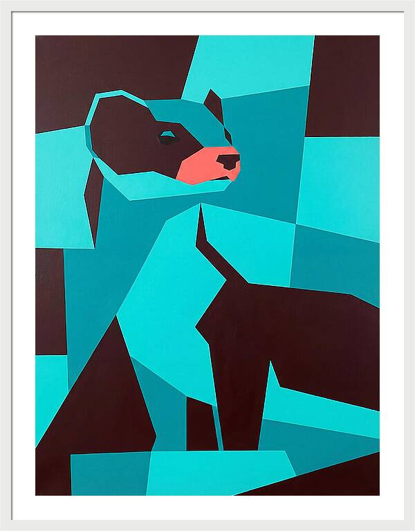 Stoat In Geometric Harmony