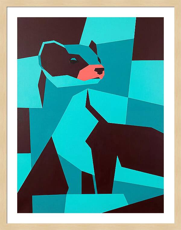 Stoat In Geometric Harmony