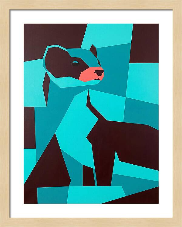 Stoat In Geometric Harmony