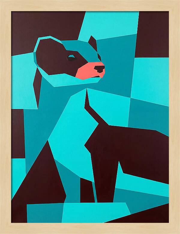 Stoat In Geometric Harmony