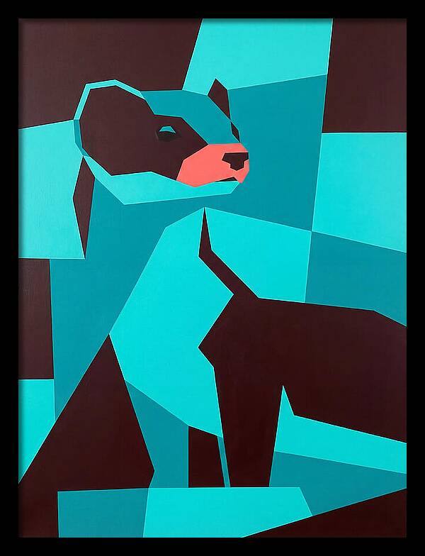 Stoat In Geometric Harmony