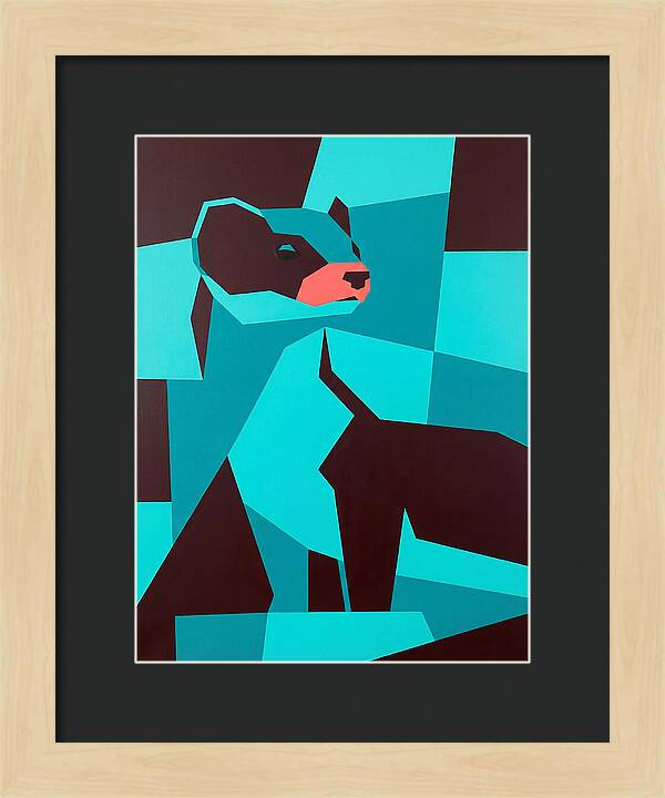 Stoat In Geometric Harmony