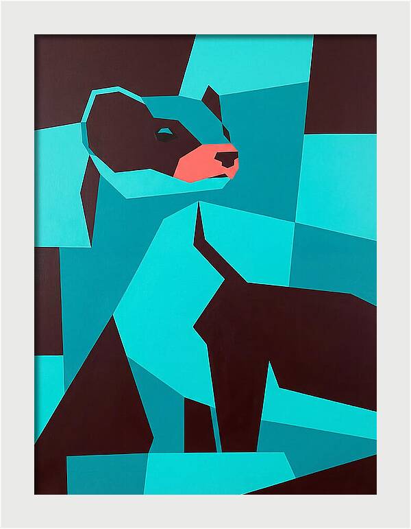 Stoat In Geometric Harmony