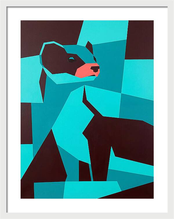 Stoat In Geometric Harmony
